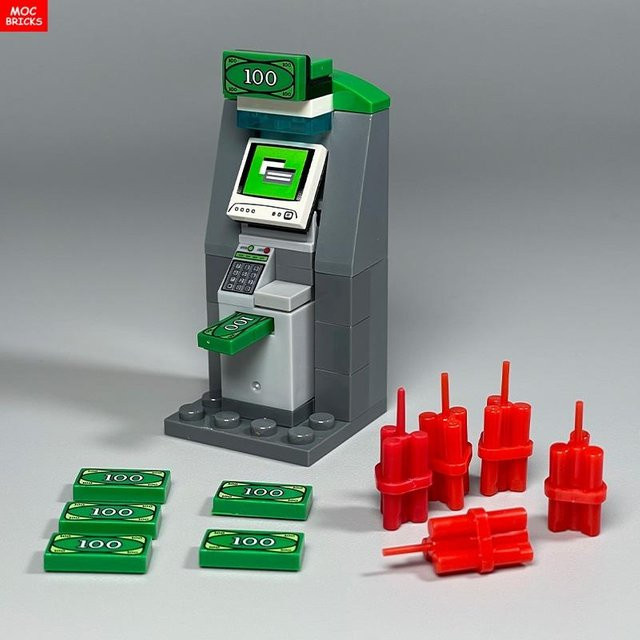 Yiran toy Geldautomat, Konstruktionsbausteine, ab 6 Jahren - Bild 1