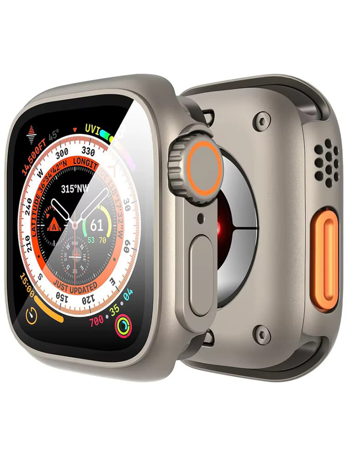Apple Displayschutzfolie, Grey, Titan, Unisex - Bild 6
