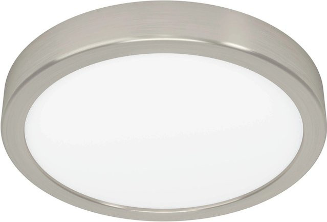 Eglo LED-Deckenleuchte Fueva 5 in Nickelfarben Matt mit Durchmesser: 21 cm - Bild 1