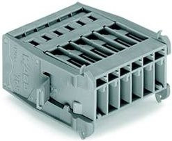 WAGO Buchsengehäuse-Kabel 769, 2-polig, grau, 50 Stück (769-602/005-000) - Bild 1