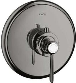 Hansgrohe Axor Montreux Fertigset Thermostat mit Einhebelmischer in Polished Black Chrome - Bild 1