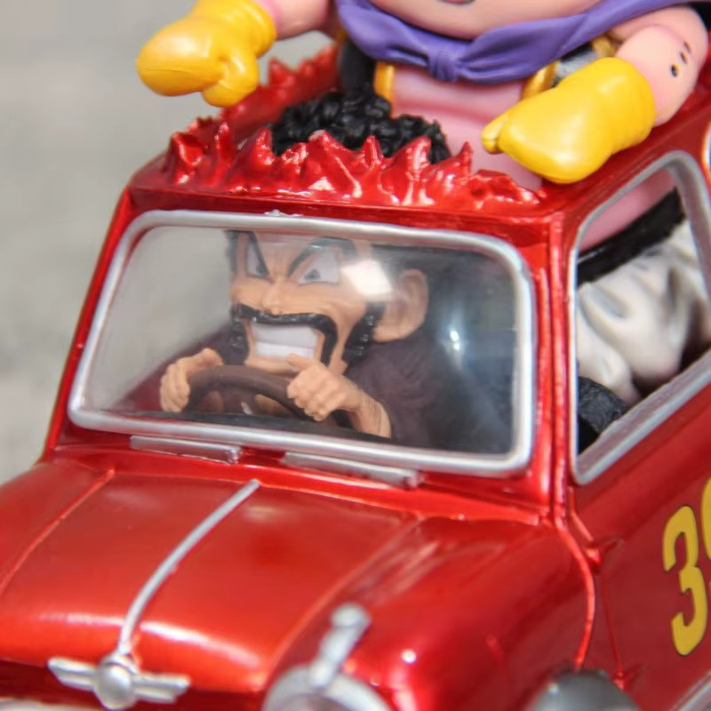 Dragon Ball Satan fährt Fat Buu, Figur, Motorrad, Ornament - Bild 2
