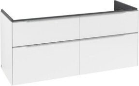 V&B Waschtischunterschrank Subway 3.0 in Weiß, B/T/H: 127,2 x 57,6 x 47,8 cm - Bild 1