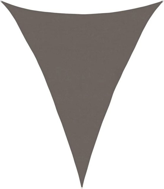 Furnicato Sonnensegel dreieckig aus HDPE in Anthrazit B x B x B: 4 x 5 x 5 m - Bild 1