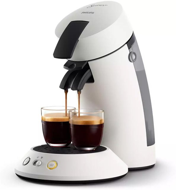 Philips Senseo Original Plus Kaffeepadmaschine CSA210/10 weiß matt - Bild 1