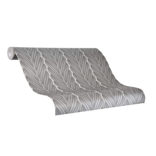 Marburg Vliestapete Illustration in Braun/Pearldust, moderne Tapete für Erwachsene, abwaschbar und lichtecht - Bild 1