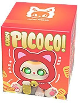 SUPERGG Lucky PICOCO Umhang Katzen-Serie, Maneki Neko Anhänger, Plüsch Blind Box, ab 14 Jahren - Bild 1