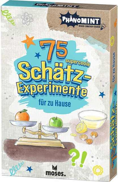 Moses. Verlag GmbH PhänoMINT 75 Schätz-Experimente, ab 8 Jahre - Bild 1