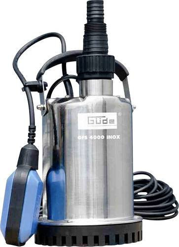 Güde Schmutzwasser-Tauchpumpe GFS 4000 INOX in Silber, 400 Watt, 7000 l/h, Förderhöhe 6,5 m - Bild 2