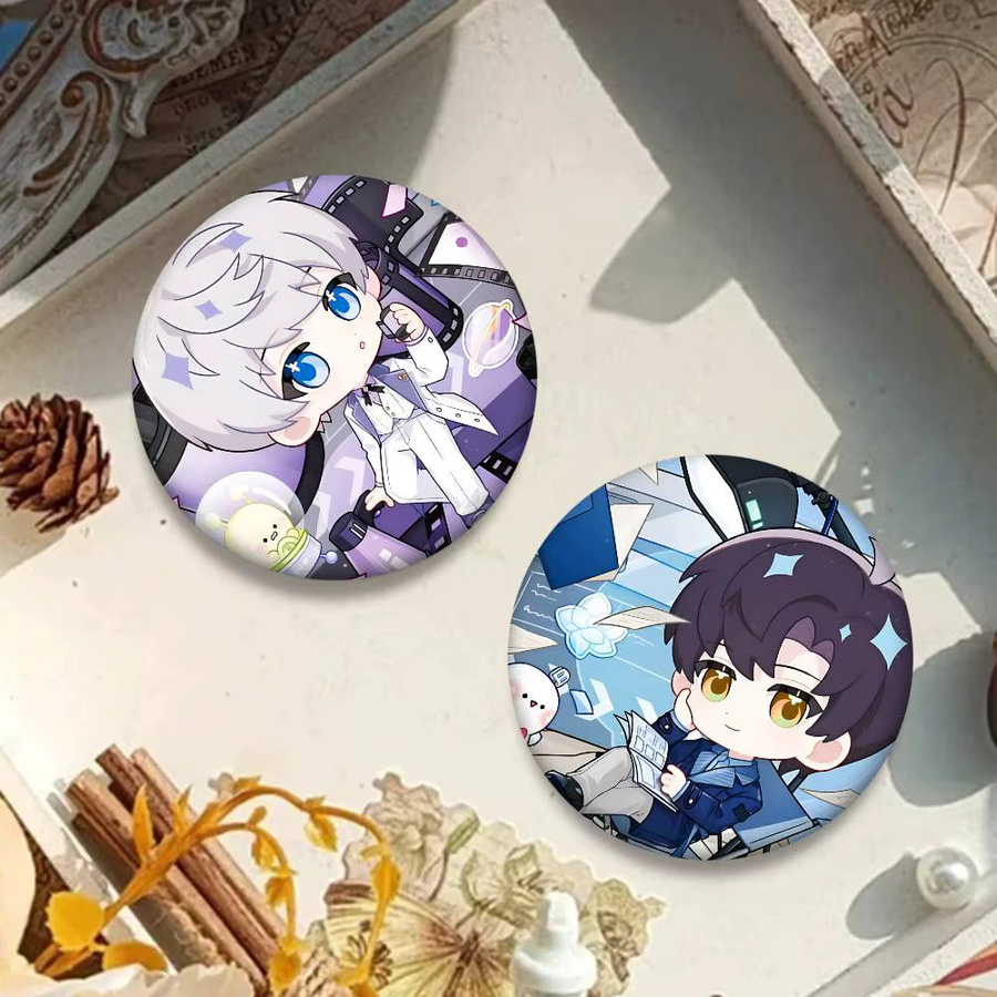Kayou Anstecknadeln, Manga, Weißblech - Bild 4