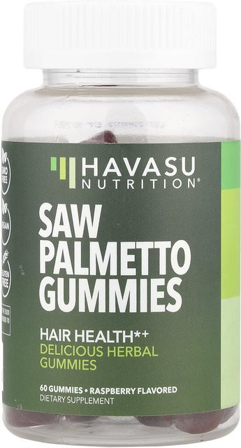 Havasu Nutrition Sägepalmengummis, Himbeere, 60 Stück, Herren - Bild 1