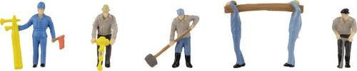 Faller Gleisbauarbeiter H0 Modellbaufigur, stehend, mehrfarbig - Bild 1