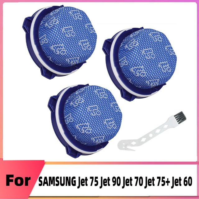 Samsung HEPA-Filter Ersatzteil in Blau für Jet 60, Jet 70, Jet 75, Jet 75+ und Jet 90 Staubsauger (DJ97-02649A) - Bild 1
