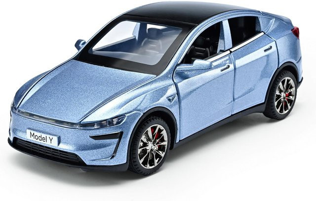 Linyi toy car Modell Y SUV, Spielzeugauto, 1:32, Metall, mit Licht und Sound - Bild 1