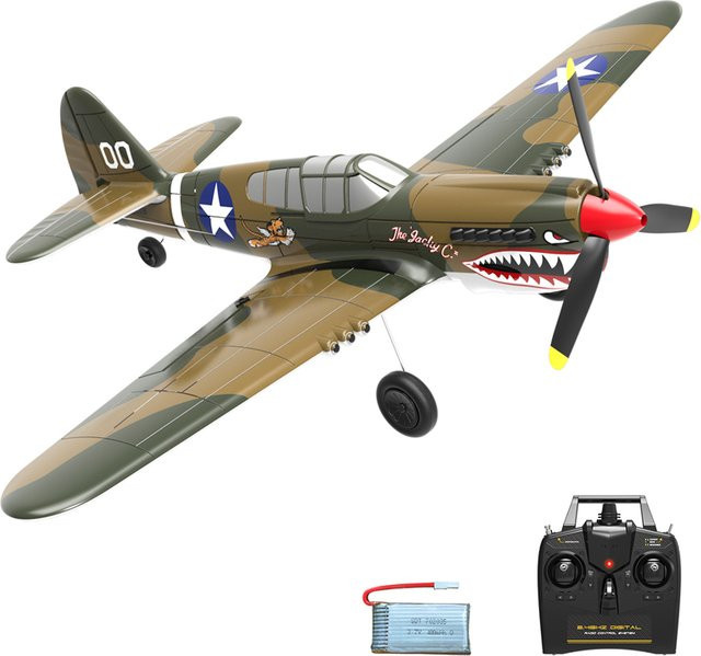 ANTSIR P40 RC Flugzeug, Fernbedienung Flugzeug, ferngesteuert - Bild 1