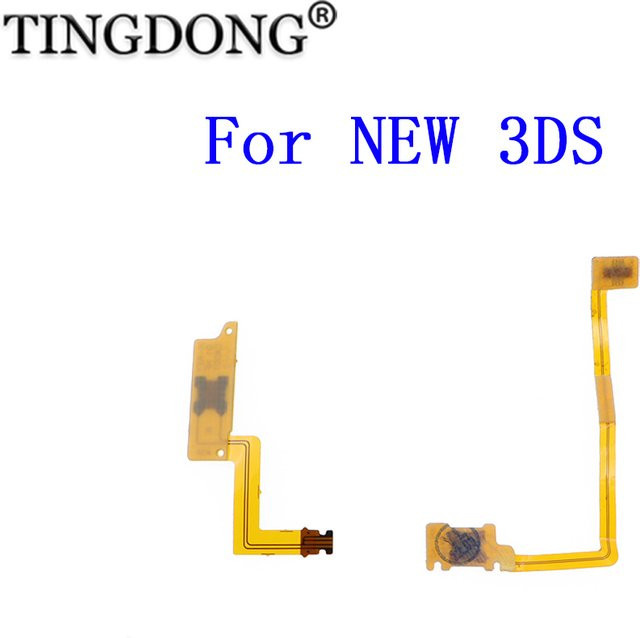 Ersatz Power Switch Flex-Kabel für Nintendo New 3DS Spielkonsole mit Ein- und Aus-Taste in Orange - Bild 1