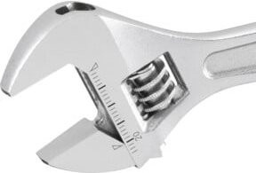 Stanley Metall-Rollgabelschlüssel in Silber aus Edelstahl 6/150mm - Bild 1