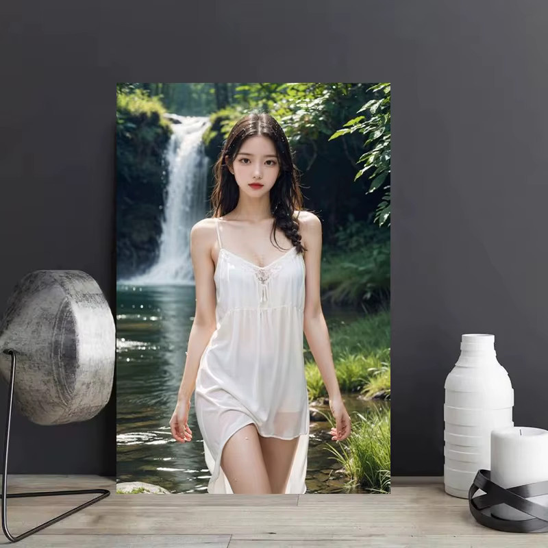 Modernes Wandgemälde-Poster Portrait Sexy Frau von CIFBUY als Papierposter für deine Heimdekoration - Bild 3