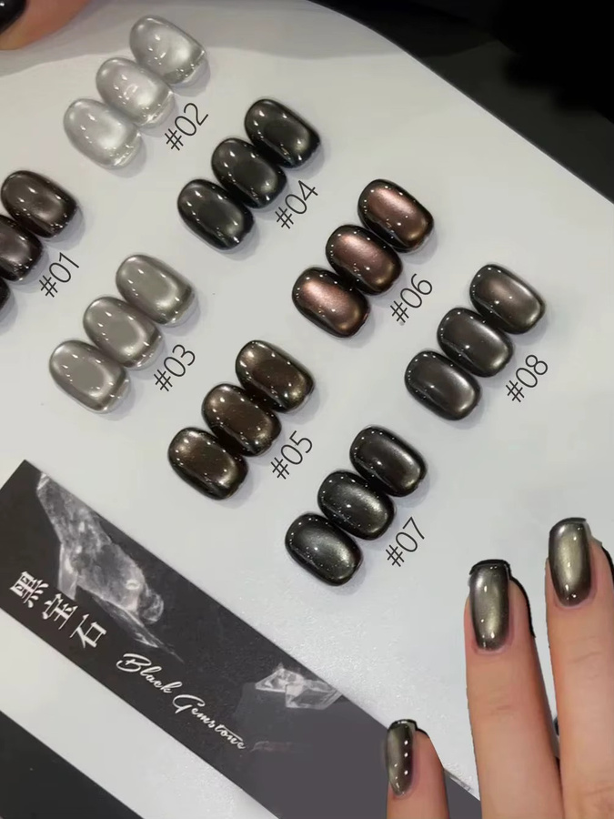 MIANEL Nagellack, Schwarz, 10 ml - Bild 5