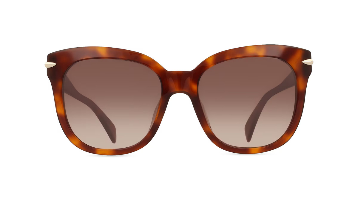 Rag & Bone RNB1088/G/S Sonnenbrille, Vollrand, Quadratisch, Acetat, braun, Damen - Bild 1