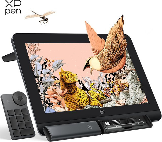 XPPen Artist Pro 16 (Gen 2) Grafiktablett-Monitor mit 2,5K Auflösung und 16K Druckstufen in Schwarz - Bild 1