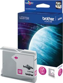 Brother Magenta Druckerpatrone LC-970M Inkjet-Tinte für DCP-135C, DCP-150C, MFC-235C und MFC-260C - Bild 2