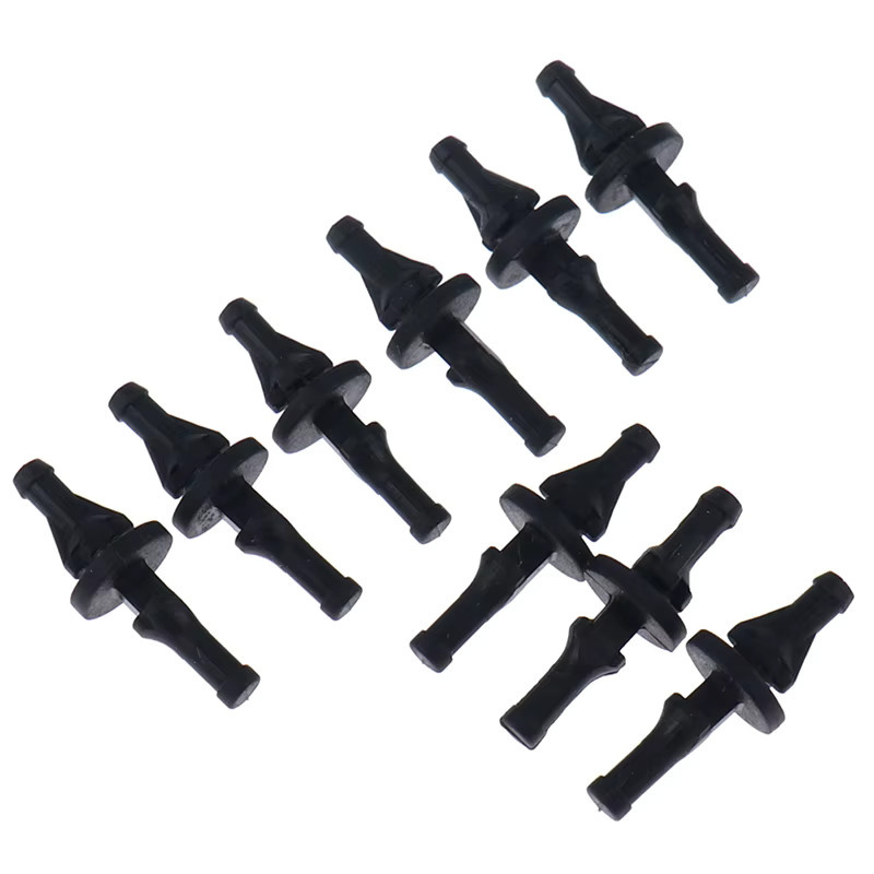 JTZTF 32er Set Gummi Anti-Vibrations-Montage Schrauben und Nieten in Schwarz zur Rauschunterdrückung für PC-Gehäuse-Lüfter - Bild 3