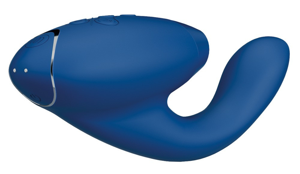 Womanizer DUO 2 Pulsator mit G-Punkt-Vibrator in Blau - Bild 2