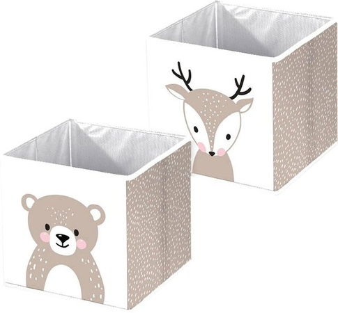 Baby Best Aufbewahrungsbox Weiss B/T/H: 30 x 30 x 30 cm