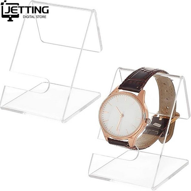 JETTING Uhrenständer aus Acryl transparent als Organizer für Uhren und Schmuck - Bild 1