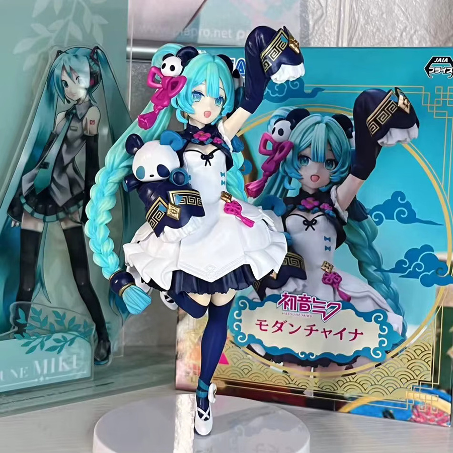 Bandai Hatsune Miku Neko T-Shirt Version, Anime Actionfigur, 20cm - Bild 5
