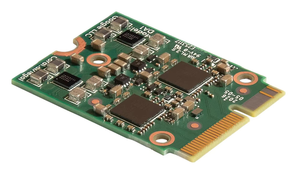 G650-06076-01 Korallen Beschleuniger Kante TPU M.2 E-Key Slot in Grün - Bild 3