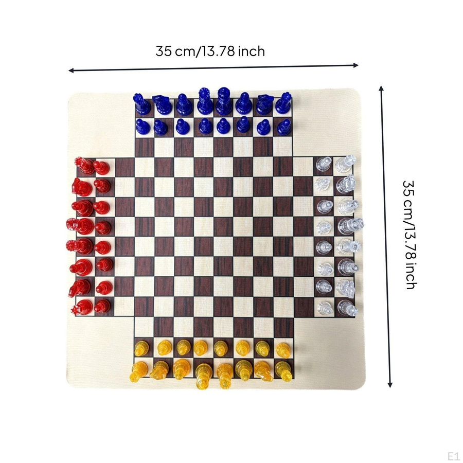 Sports Fun Schachspiel Strategie Bunt / Mehrfarbig - Bild 2