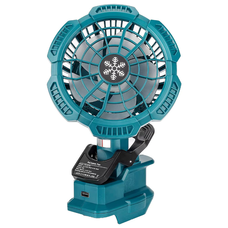 Makita Mini Clip-on-Ventilator für 18-V-Lithium-Akkus mit 3 Geschwindigkeiten - Bild 3