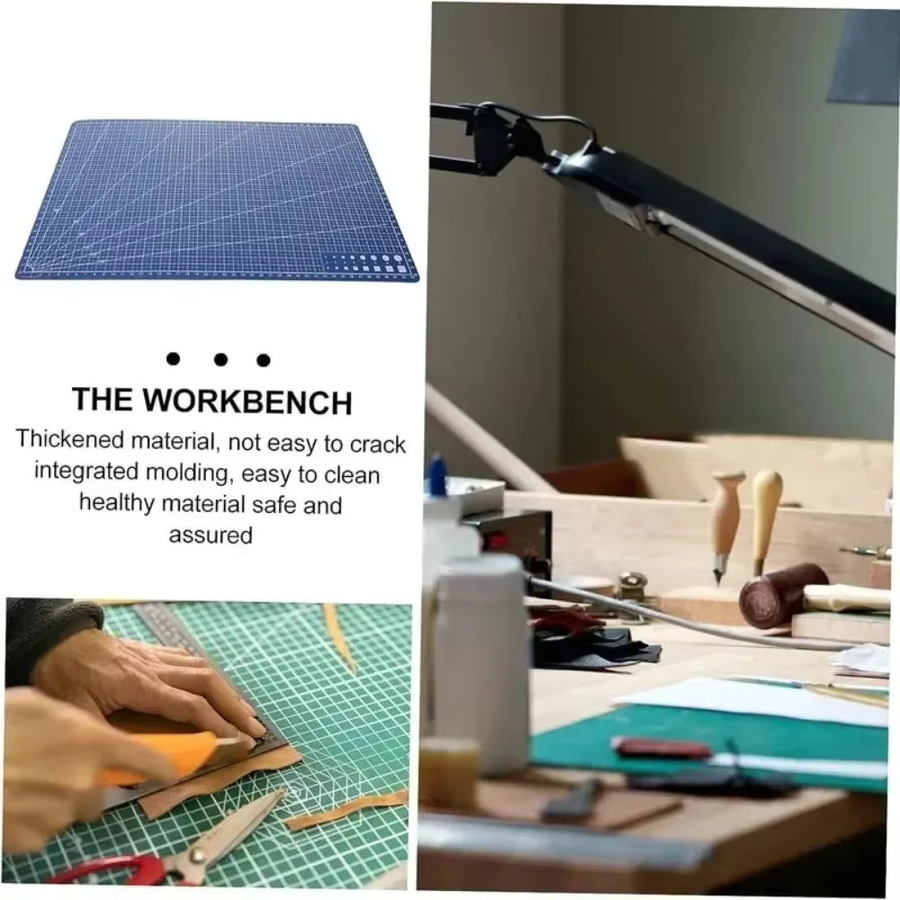 A3 PVC-Schneidematte für Patchwork und DIY in Schwarz - Bild 1