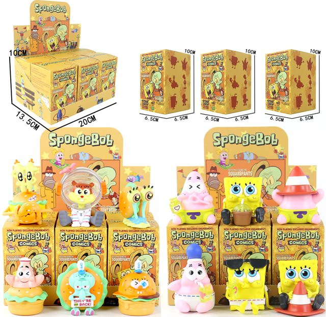 Bandai Spongebob Anime-Figur, Modellpuppe, Bunt / Mehrfarbig - Bild 1