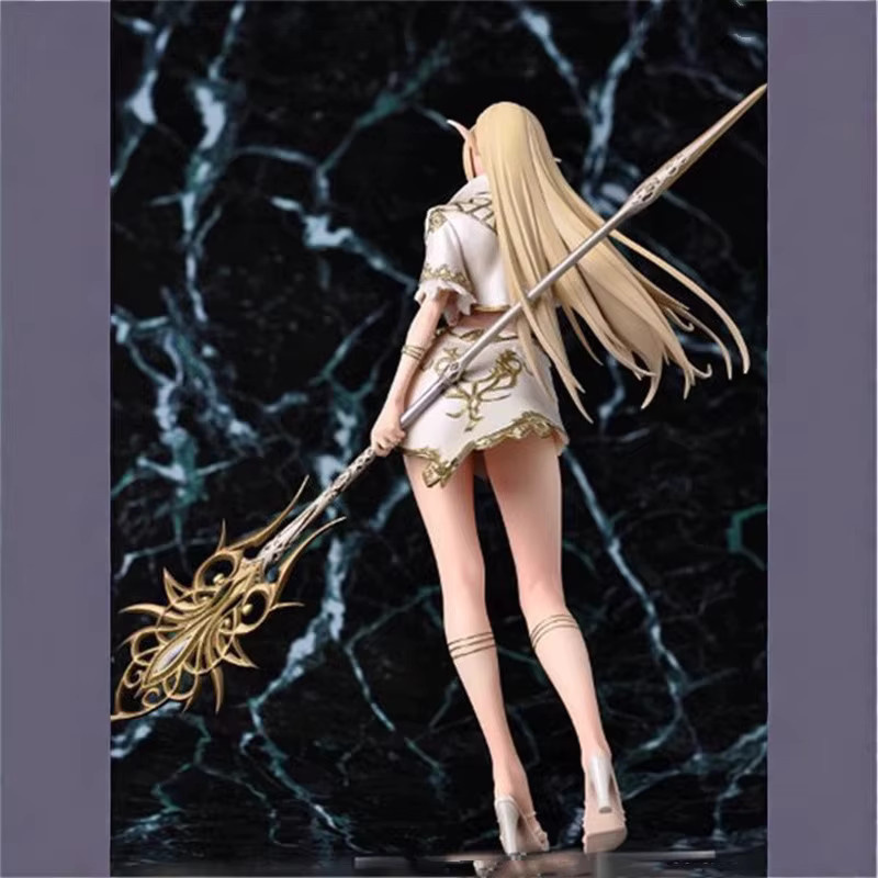 Bandai Lineage II Elf Anime-Figur, Weißer Elf/Drow-Mädchen-Magier, Actionfigur - Bild 3
