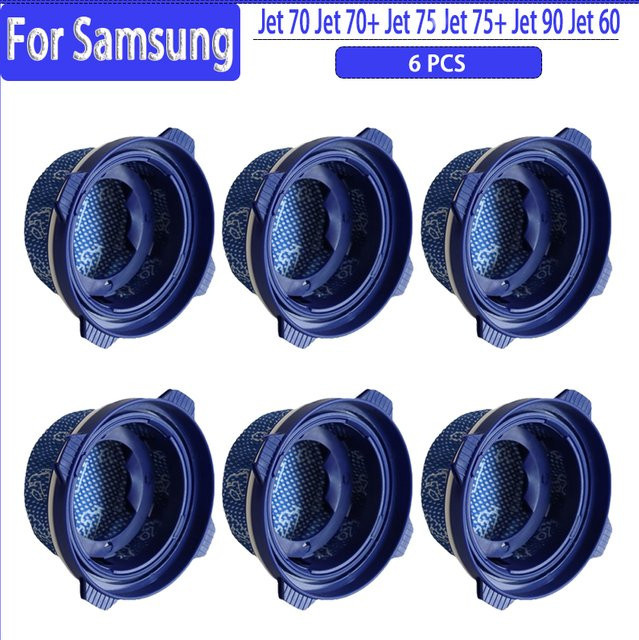 Samsung HEPA-Filter in Blau für Jet 60, Jet 70, Jet 70+, Jet 75, Jet 75+, Jet 90 und VS9000RL Stabstaubsauger als Ersatzstaubfilter - Bild 1