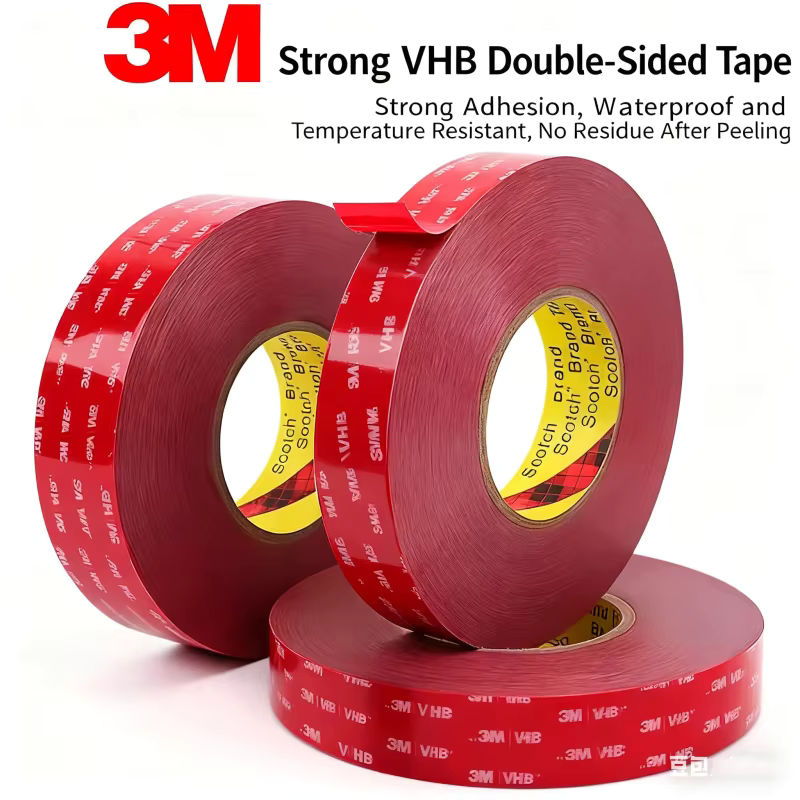 3M 5604 extra starkes doppelseitiges Klebeband für Auto und Heimindustrie, Länge: 3 m, Dicke: 0,4 mm - Bild 2