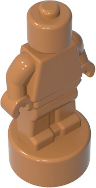 Gobricks G90398 Minifigur-Bausteine Trophäen-Statuette-Teile, 10-teiliges Set - Bild 1