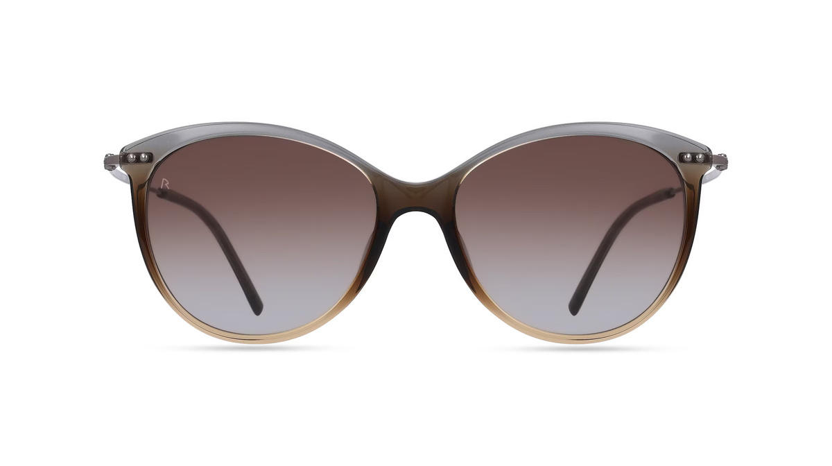 Rodenstock 3311 Sonnenbrille Butterfly, Vollrand, Kunststoff, Unisex, braun - Bild 1