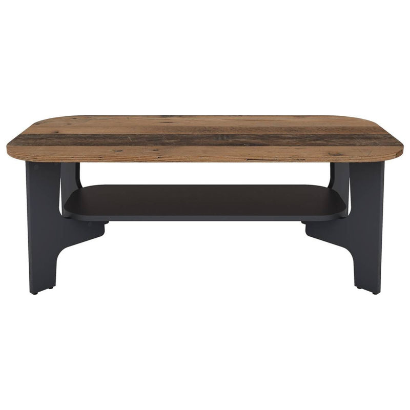 byLIVING Couchtisch JONNY in Eiche Old Wood Nachbildung und Anthrazit, B/T/H: 110 x 55 x 42,5 cm - Bild 5