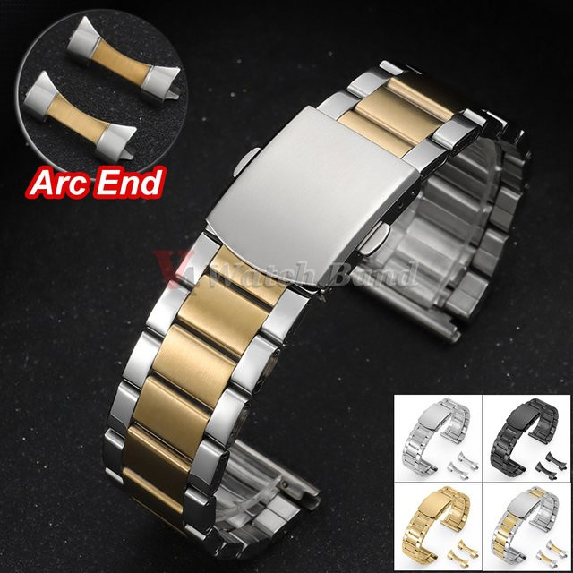 Uhrenarmband Edelstahl, Silber, Unisex - Bild 1