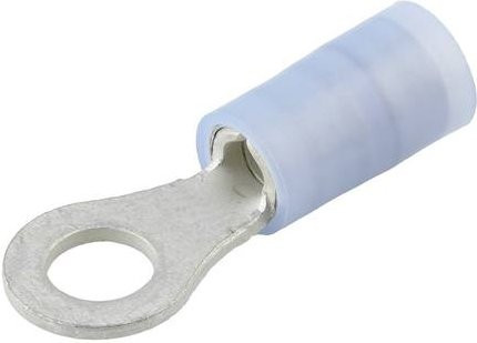 Molex Ringkabelschuh 193240008 in Blau und Silber mit 4mm Loch-Ø - Bild 1