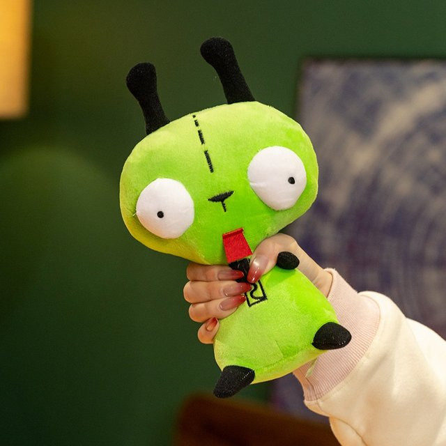Invader Zim GIR Hund Plüschfigur, Grün, 25cm - Bild 1