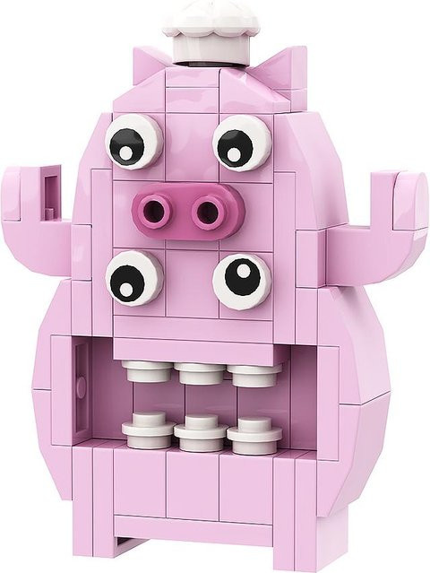 Gobricks MOC Garten von BanBan Alle Mitglieder Figuren, Bausteine Set, ab 14 Jahren - Bild 1