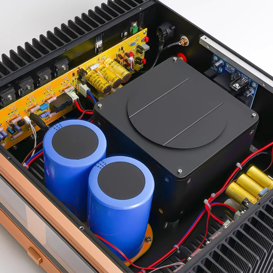 AMXEKR Accuphase E-405 Replika HiFi-Leistungsverstärker Klasse A und B in Gold mit 300W - Bild 2