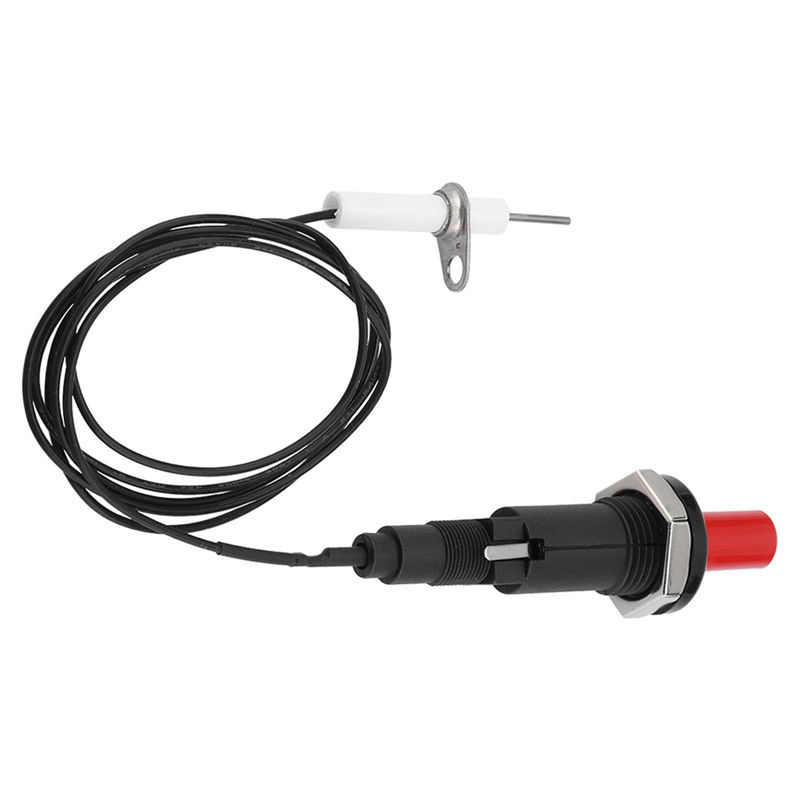 Wosawe Piezo Spark Ignition Kit 1 Out 2 Piezo Druckknopfzünder für Gasgrill und Kaminofen in Weiß - Bild 3