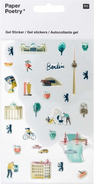 Rico Design Paper Poetry Gelsticker Berlin - Bild 1