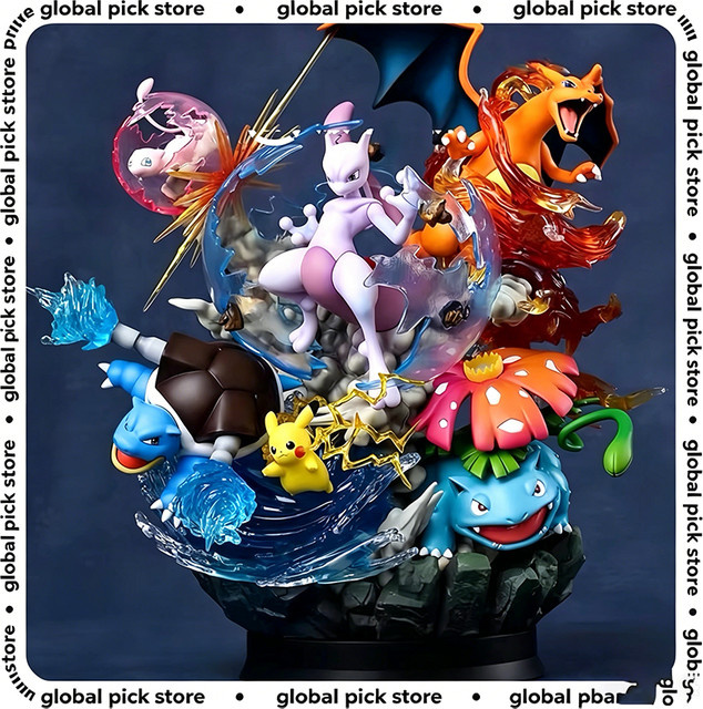 Bandai Pokémon Reverse Dream Pet Pikachu Evolution Group GK Actionfigur - Bild 1